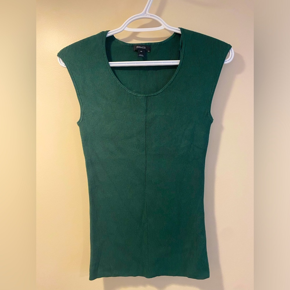 Teal shirt